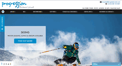 Desktop Screenshot of progressionski.com